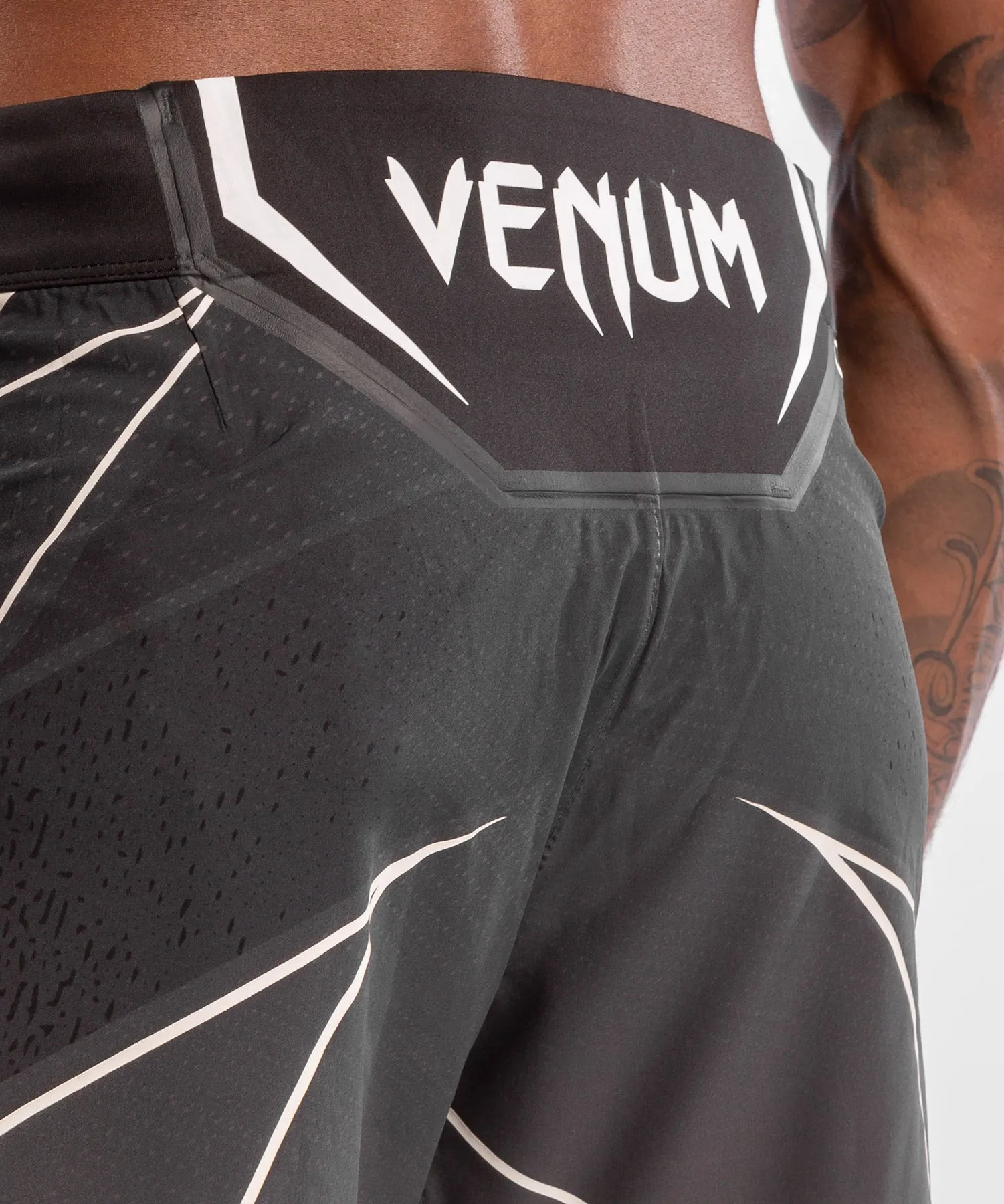 UFC Venum Authentic Fight Night Men's Shorts - Long Fit - Black