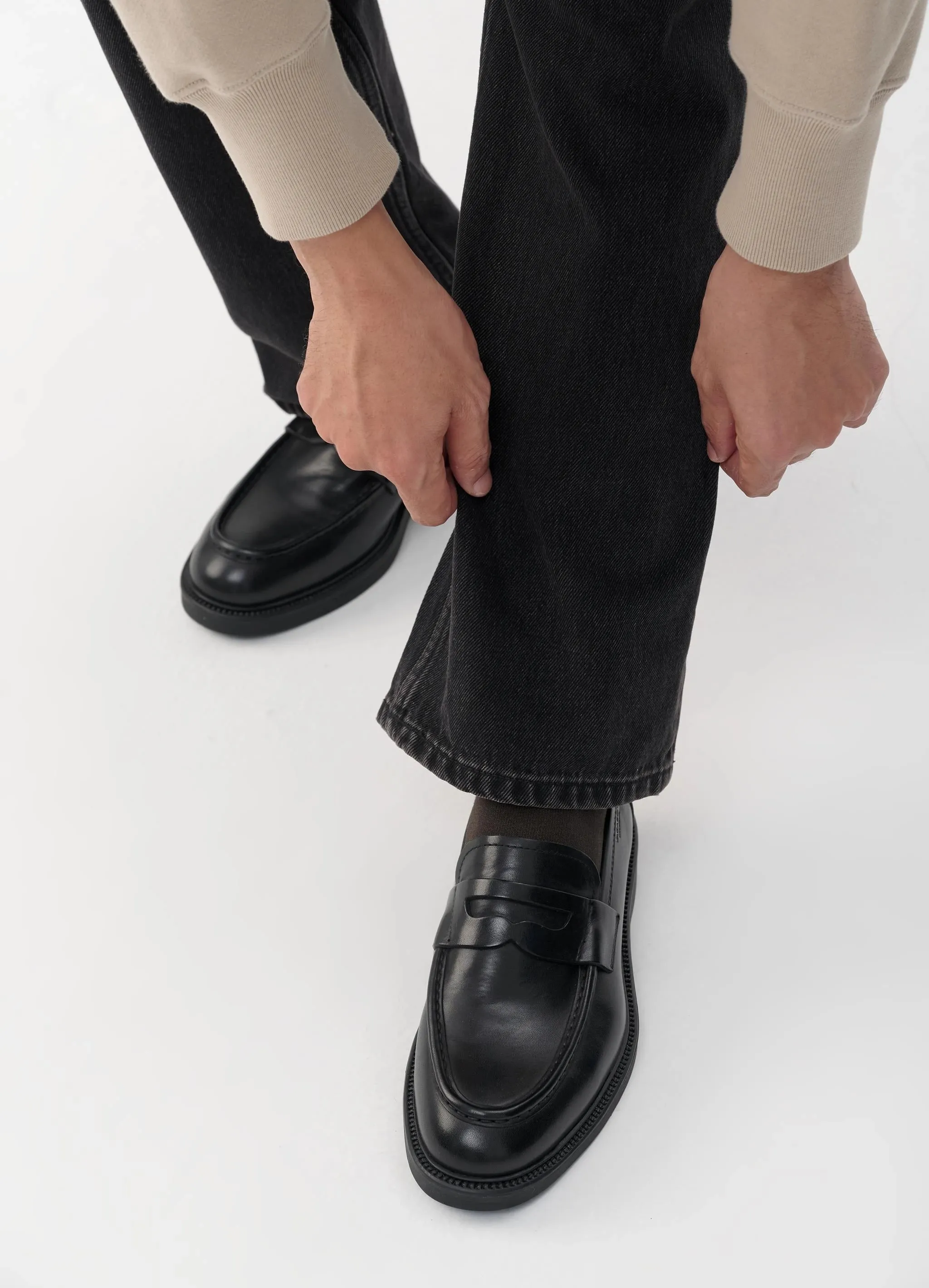 VAGABOND | MOCASINES HOMBRE | ALEX M BLACK | NEGRO