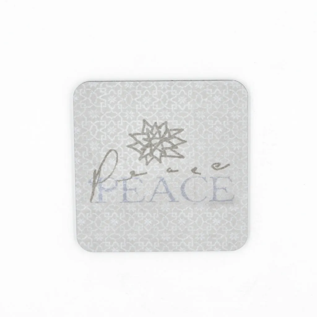 Walter Knabe Coaster Set Holiday Peace