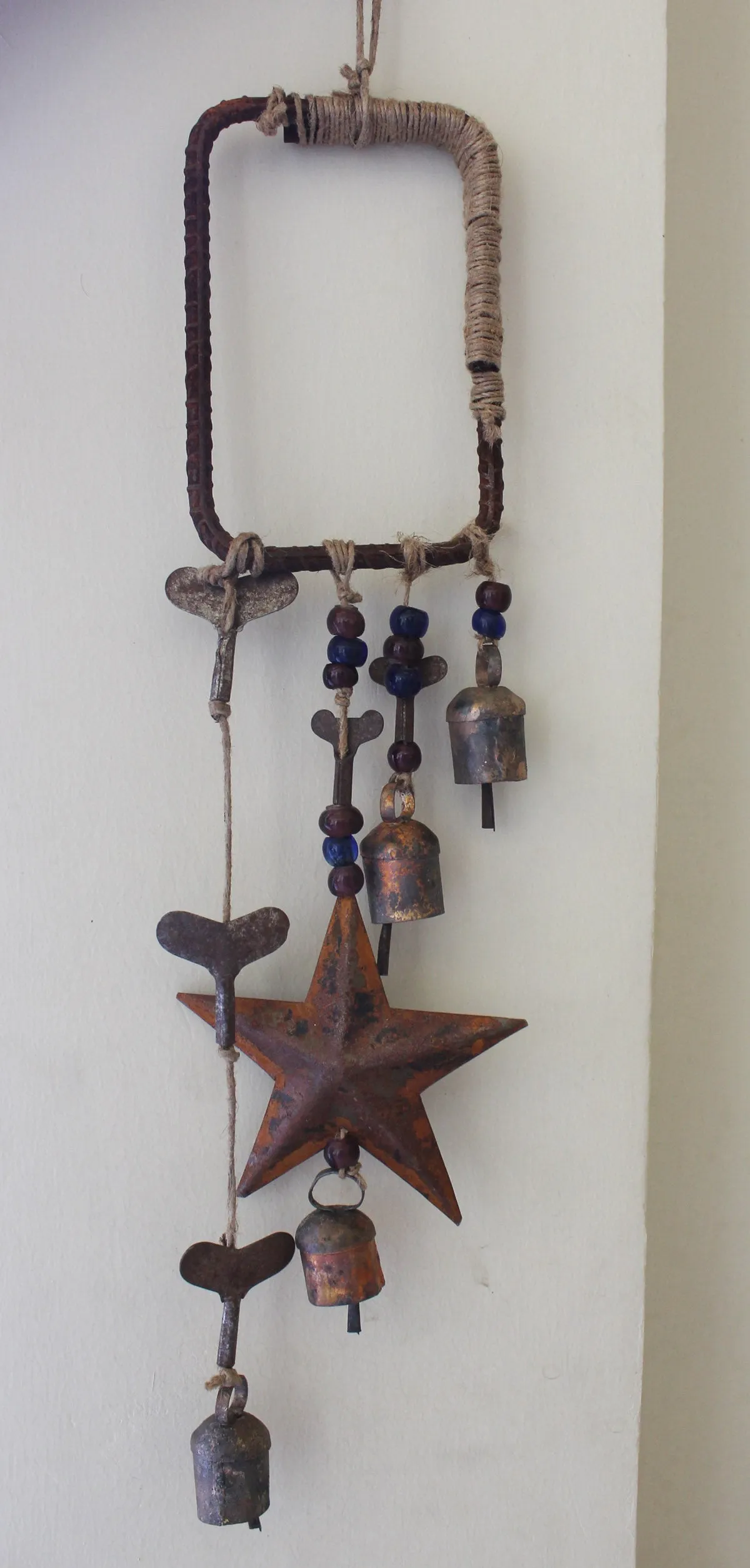 Witches Bells , Protection Bell Rustic Chimes Halloween Festival Decoration