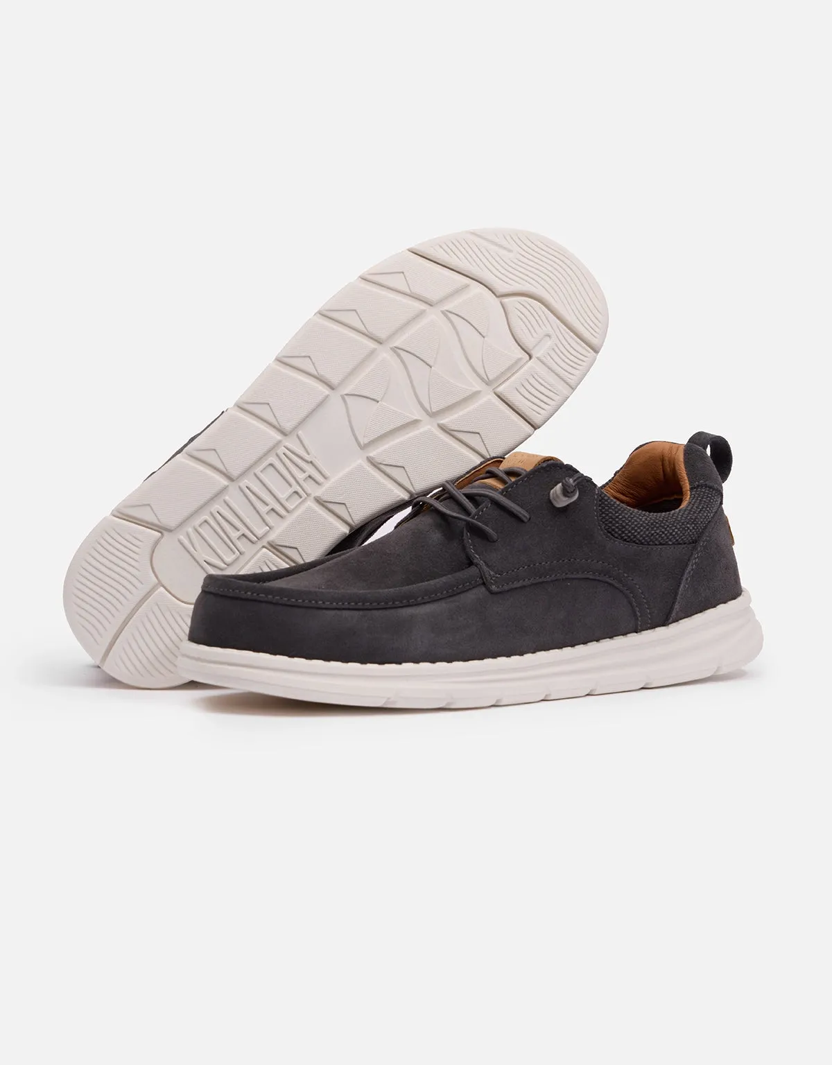 Zapato Casual Wallabee Ante Gris  - Torkel